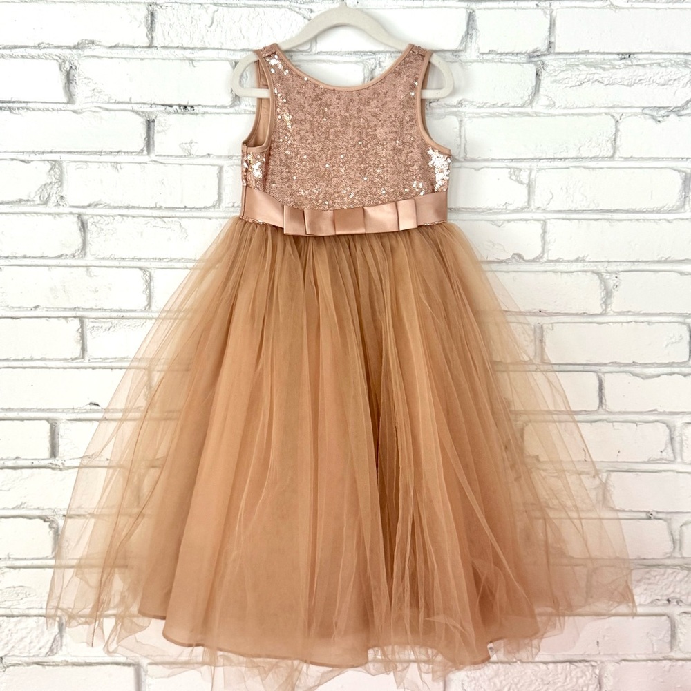 Elegant Sequin and Tulle Dress